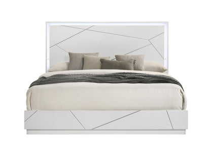 Esther Queen Bed with LED Lighting