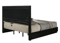 Esther Bedroom Set in Black with LED Lighting
