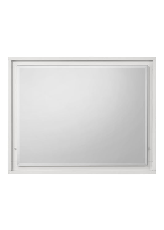 Esther Mirror in White with LED Lighting