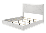 Esther Bed in White with LED Lighting