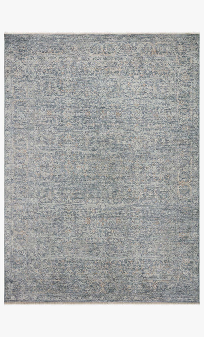 Angela Rose x Loloi Blake BLA-03 Denim / Taupe