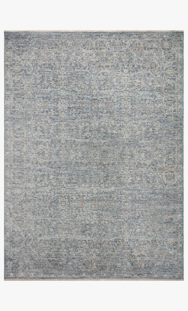 Angela Rose x Loloi Blake BLA-03 Denim / Taupe