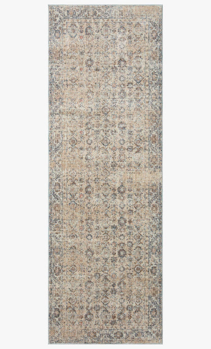 Angela Rose x Loloi Blake BLA-04 Beige / Denim