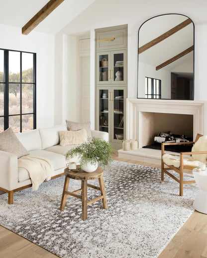 Loloi Bliss Shag BLS-01 Grey / White