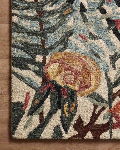 Loloi Belladonna BLM-02 Ivory / Lagoon