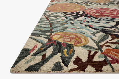 Loloi Belladonna BLM-02 Ivory / Lagoon