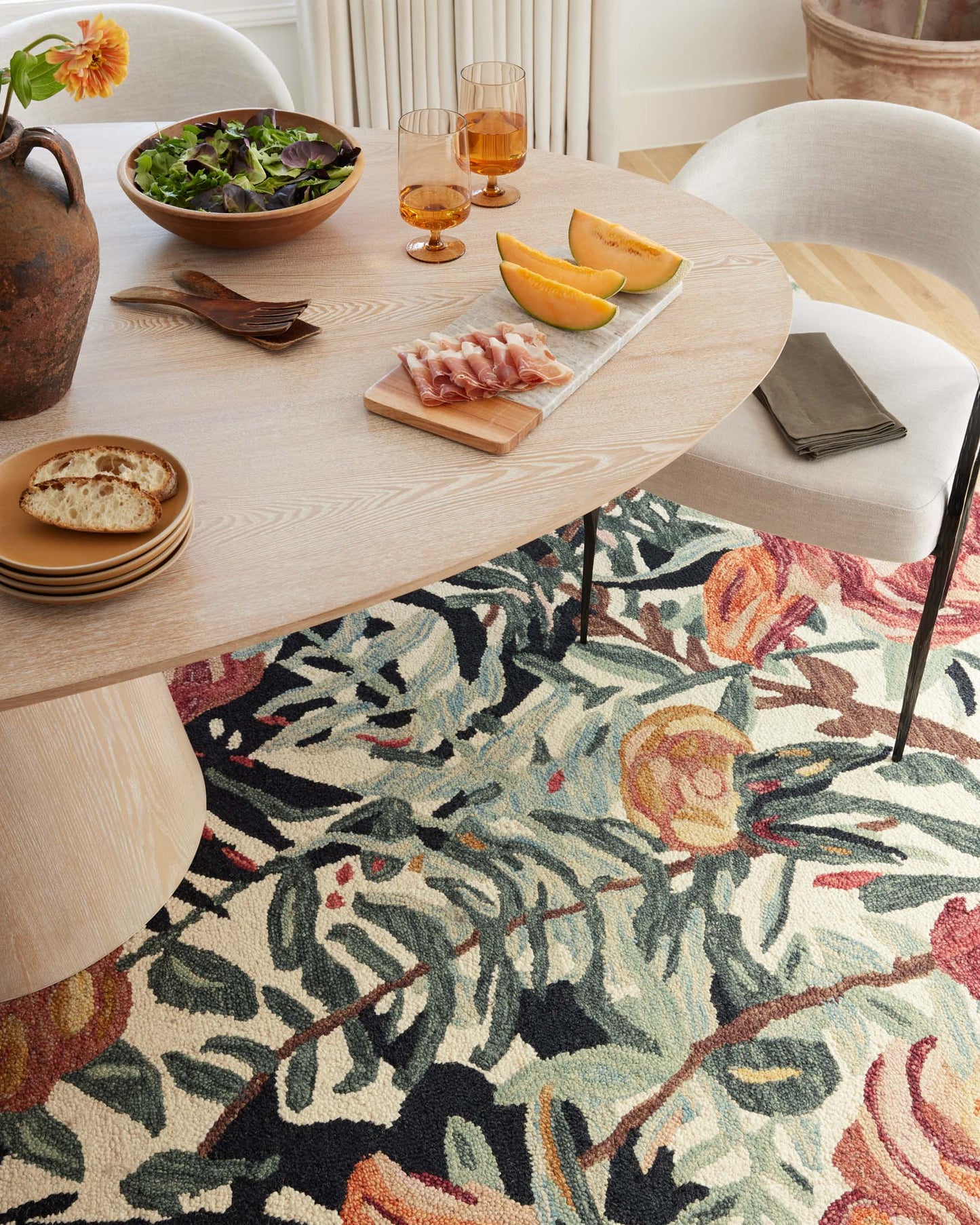 Loloi Belladonna BLM-02 Ivory / Lagoon