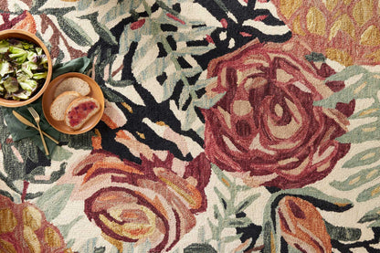 Loloi Belladonna BLM-02 Ivory / Lagoon