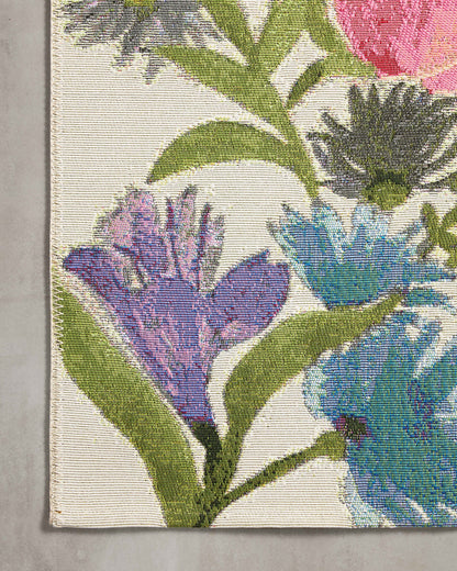 Loloi Botanical BOT-01 Ivory / Multi