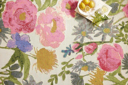 Loloi Botanical BOT-01 Ivory / Multi