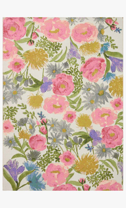 Loloi Botanical BOT-01 Ivory / Multi