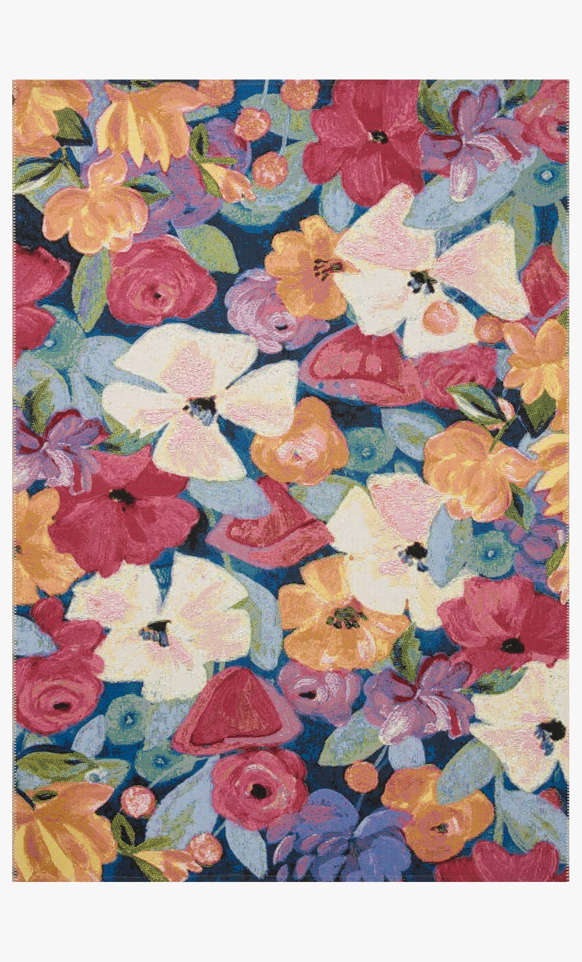 Loloi Botanical BOT-02 Navy / Multi