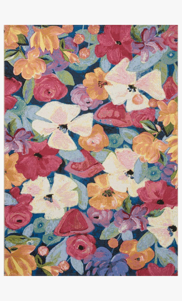 Loloi Botanical BOT-02 Navy / Multi