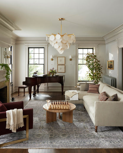 Jean Stoffer x Loloi Bradbury BRU-04 Gris/Multicolor