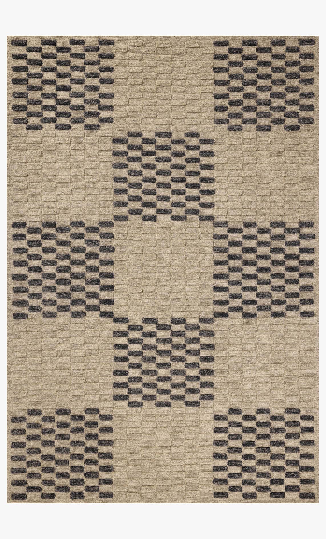 Chris Loves Julia x Loloi Bradley BRL-01 Beige / Midnight