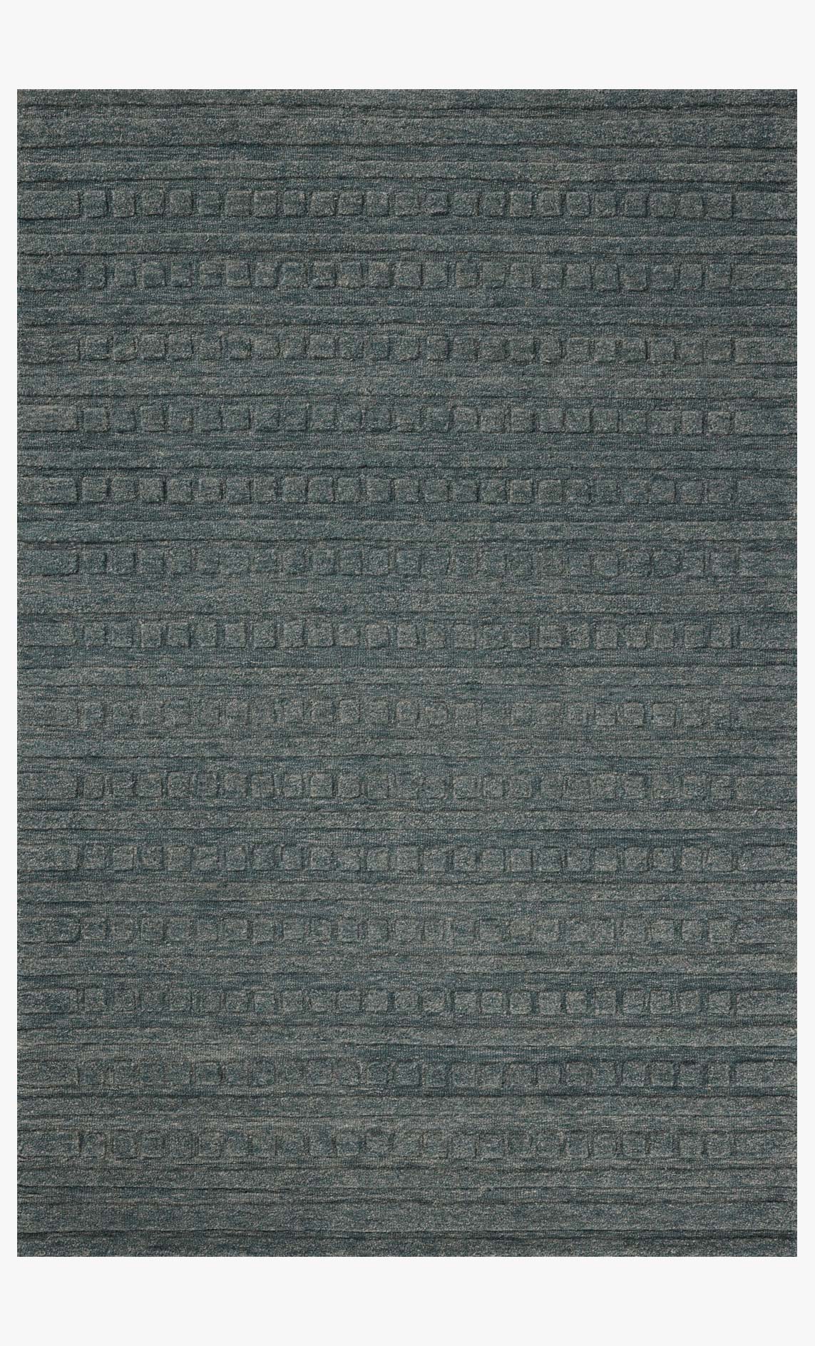 Chris Loves Julia x Loloi Bradley BRL-05 Teal / Teal