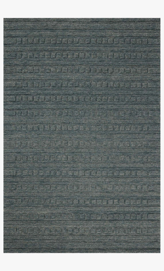 Chris Loves Julia x Loloi Bradley BRL-05 Teal / Teal