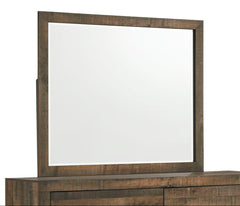 Bailey 3PC Twin Music Bedroom Set with Mirrored Dresser