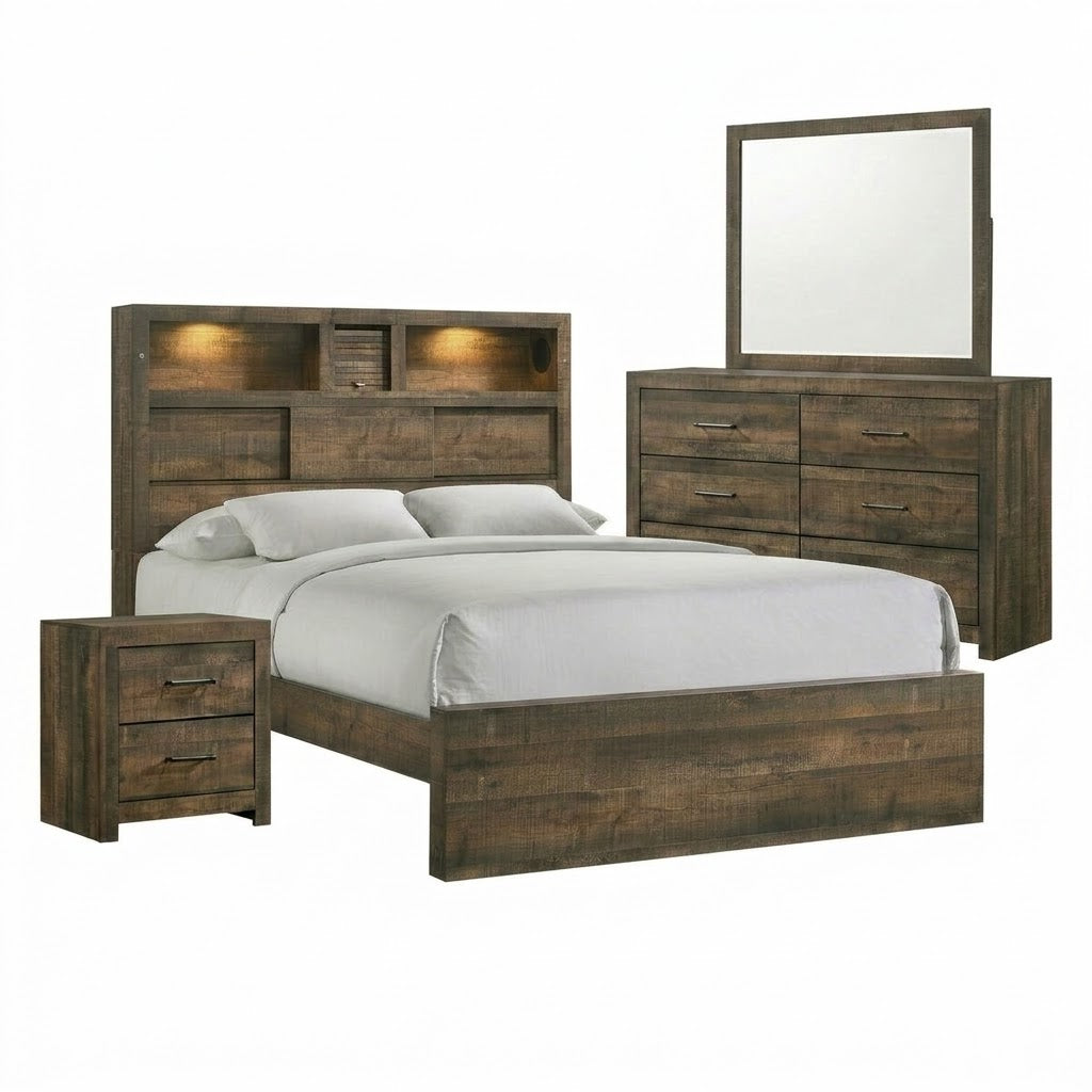 Bailey Music Bed 4PC Bedroom Set