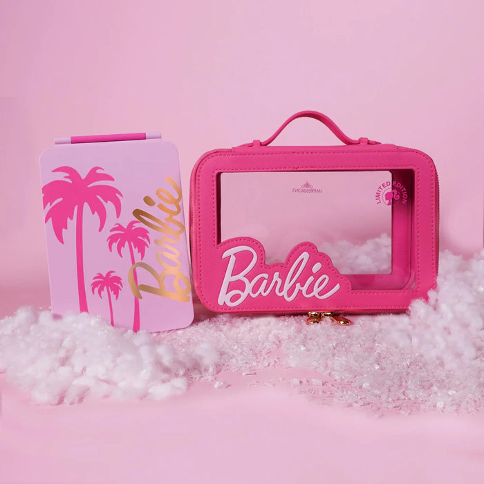 Barbie™ Makeup Carry Case + TouchPad Mini Makeup Mirror Bundle