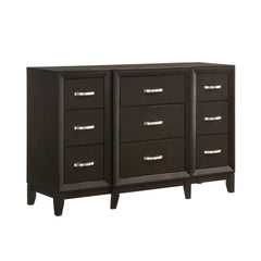Beaumont 9-Drawer Dresser In Merlot