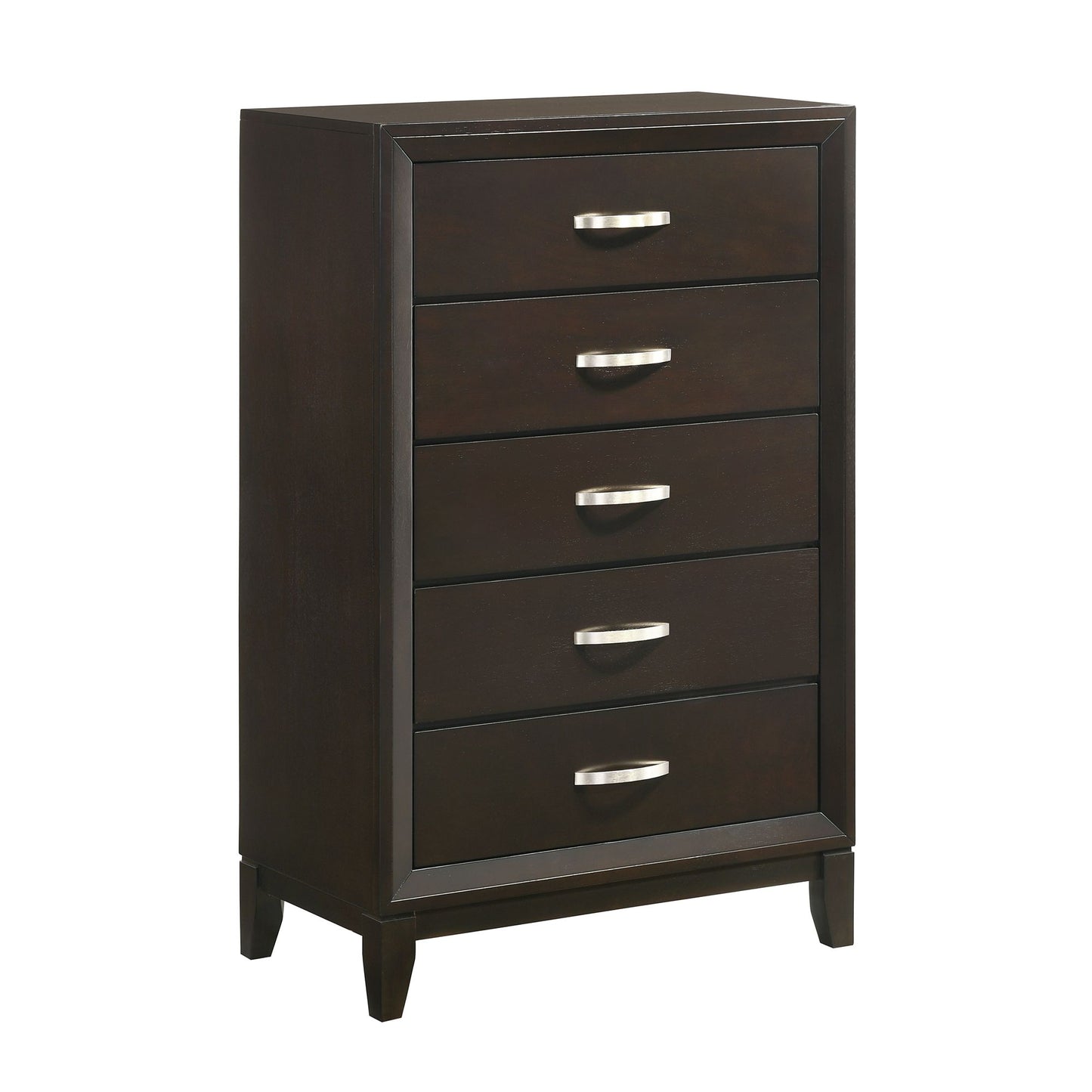 Beaumont Twin Panel 3PC Bedroom Set in Merlot