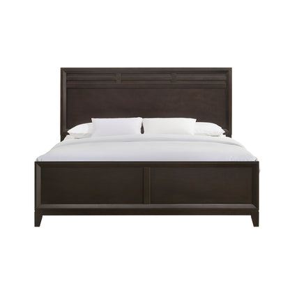 Beaumont King Panel Bed in Merlot