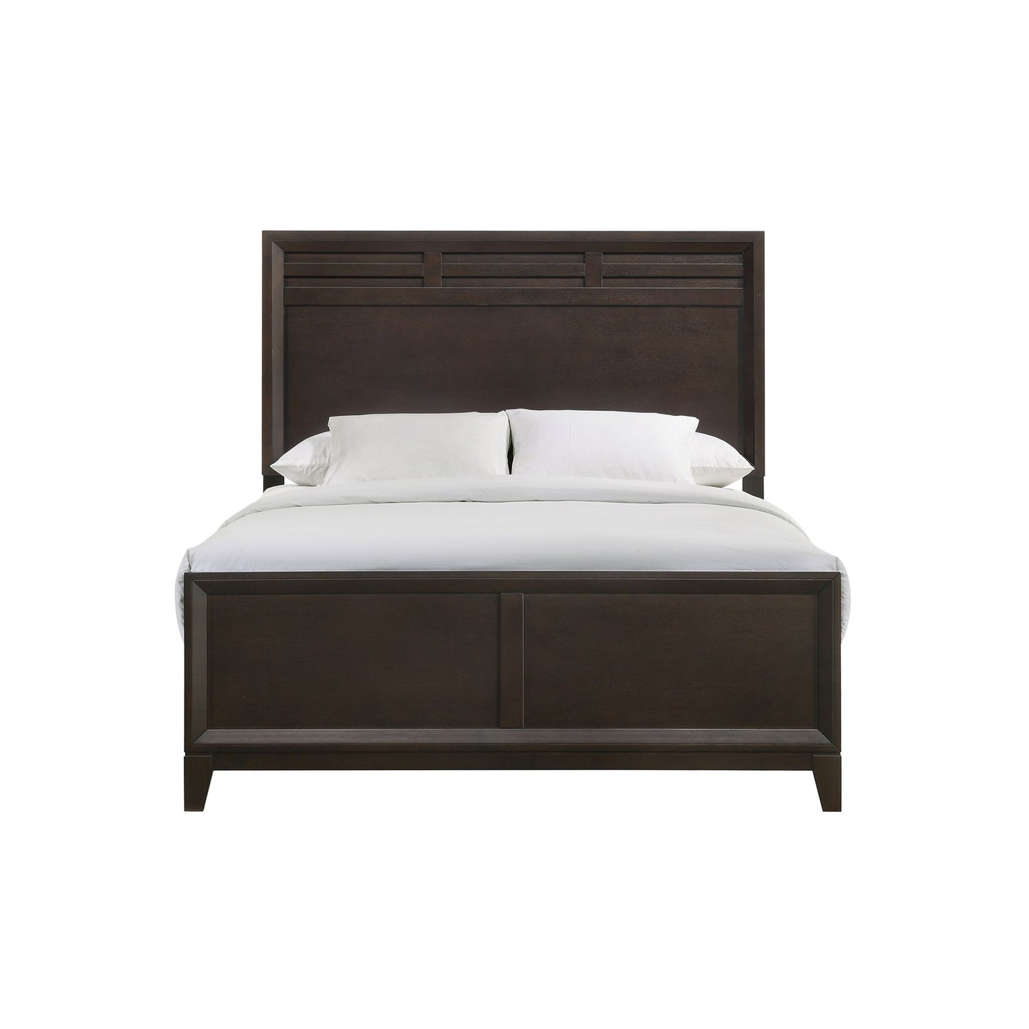 Beaumont Queen Panel Bed in Merlot