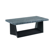 Beckley Coffee Table Complete In Dark Marble Top