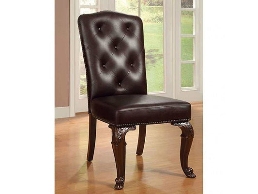 Bellagio Leatherette Side Chair (2/Box)