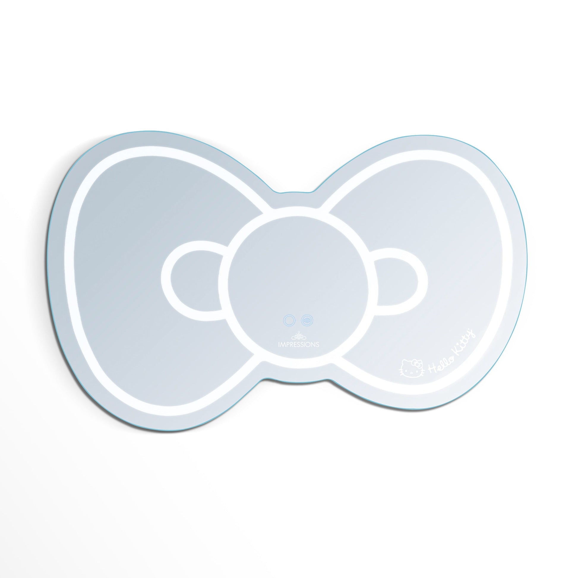 Hello Kitty® RGB Bow Wall Mirror W/ Detachable Base