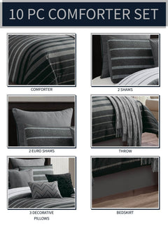 Brennan 10 PC Comforter Set