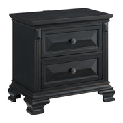 Bridgestone King Panel 5PC Bedroom Set in Black