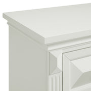 Bridgestone King 4PC Bedroom Set with 2 Nightstands & Dresser in Antique White