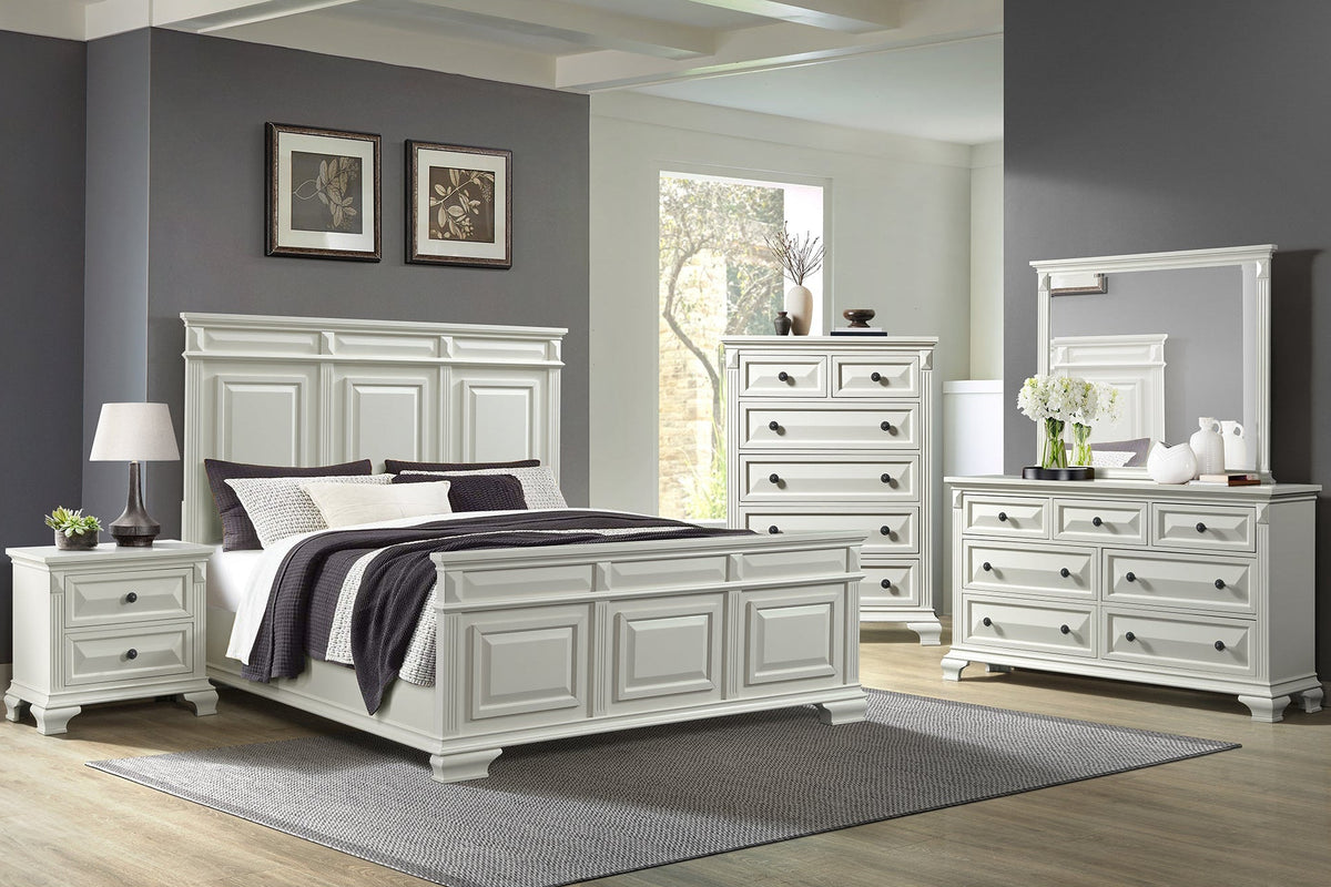 Bridgestone 6-Drawer Chest In Antique White