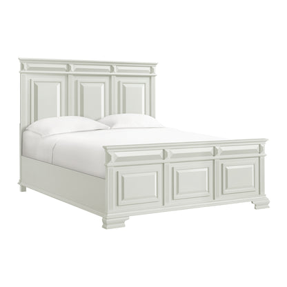 Bridgestone King Panel 3PC Bedroom Set in Antique White