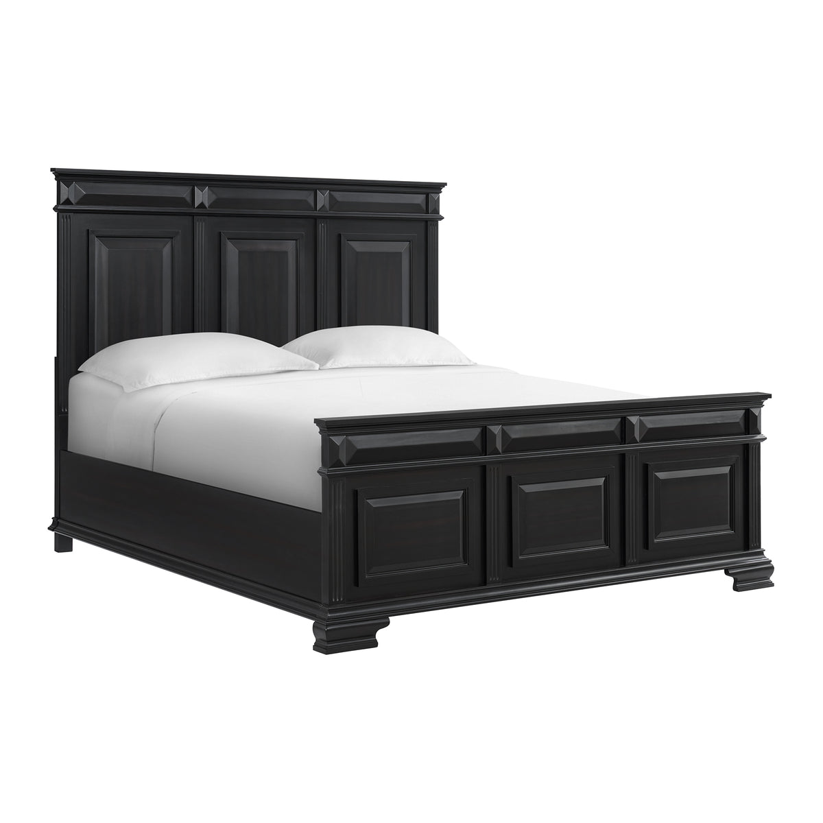 Bridgestone King Panel Bed In Black