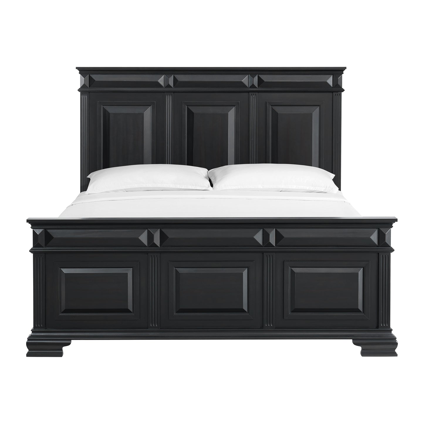 Bridgestone King Panel Bed in Black