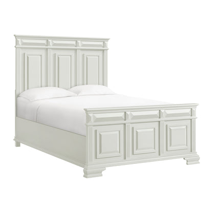 Bridgestone Queen Panel 5PC Bedroom Set in Antique White