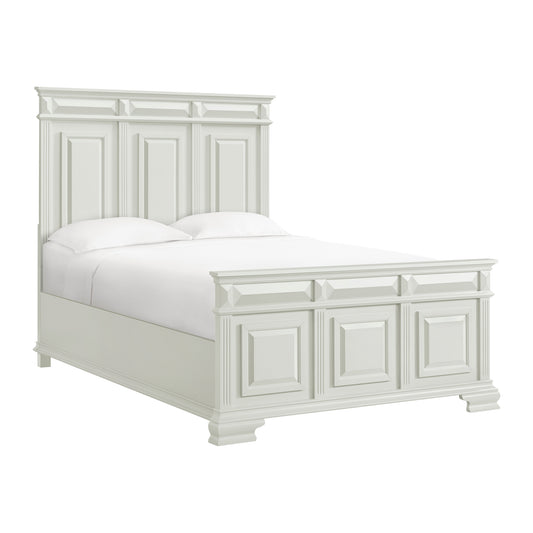Bridgestone Queen Panel 5PC Bedroom Set in Antique White