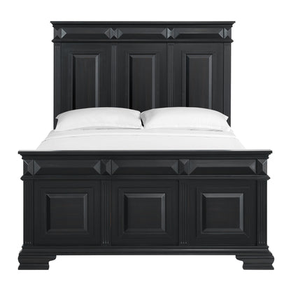 Bridgestone Queen Panel Bed in Black