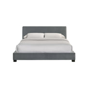 Brookhaven Full UPH Bed in Grey Velvet