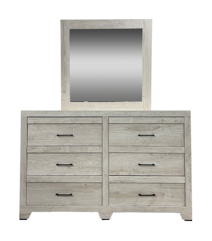 Brunella II Wengue Blanco White Mirror