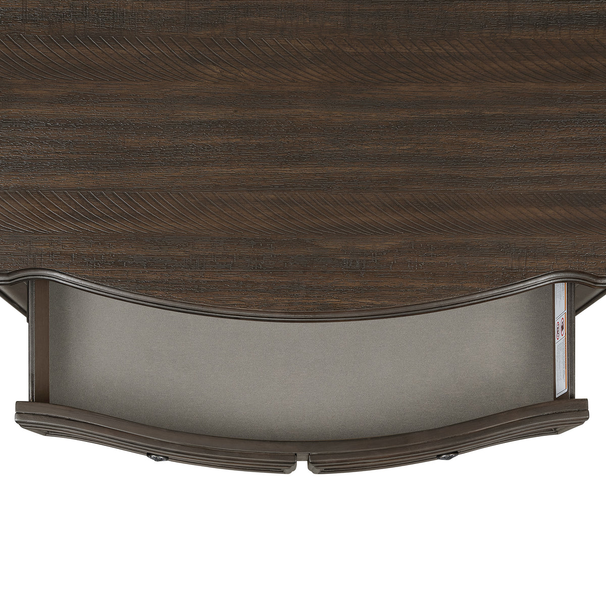 Brunswick King 4PC Bedroom Set with 2 Nightstands & Dresser in Mahogany