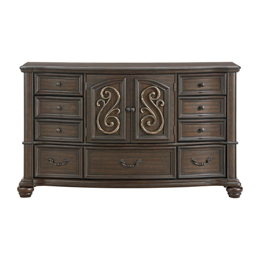 Brunswick 7-Drawer Dresser in Mahogany