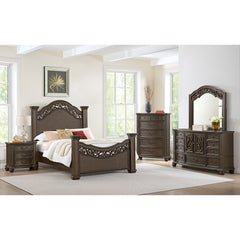 Brunswick 5-Drawer Chest in Mahogany
