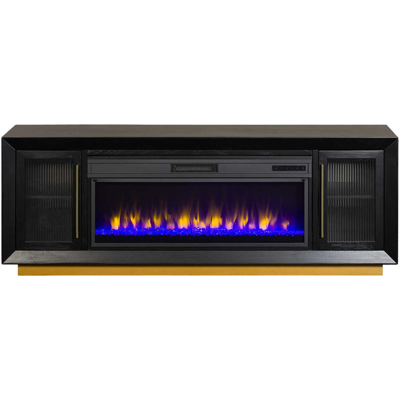 Montrose 74in Electric Fireplace Media Console