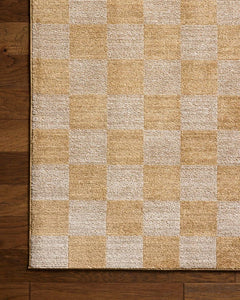 CLV-01 Calvin Apricot/Ivory 6ft Rug