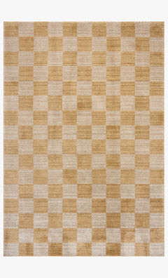 CLV-01 Calvin Apricot/Ivory 6ft Rug
