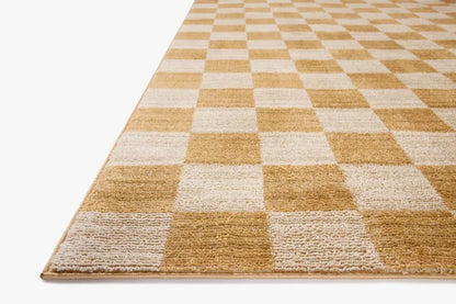 CLV-01 Calvin Apricot/Ivory 6ft Rug